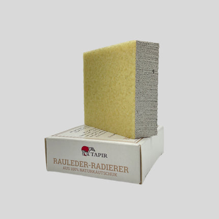 Rauleder-Radierer (Moosgummi)