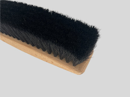 Glanzbürste mit Rosshaar schwarz