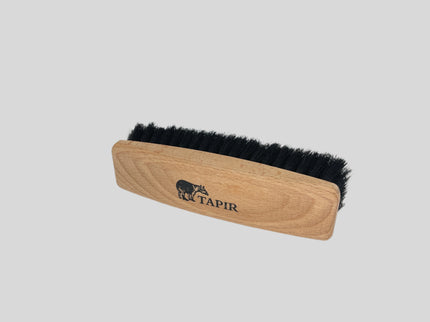 Glanzbürste mit Rosshaar schwarz