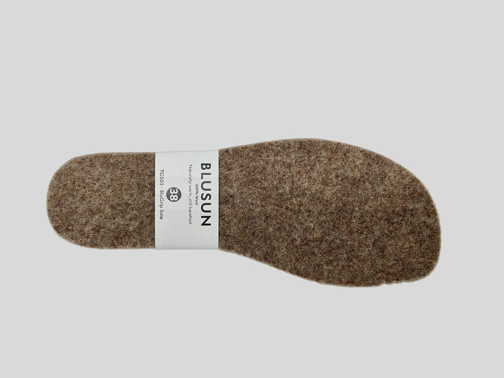 TGS03-Blu Grip Sohle Blusun Wool