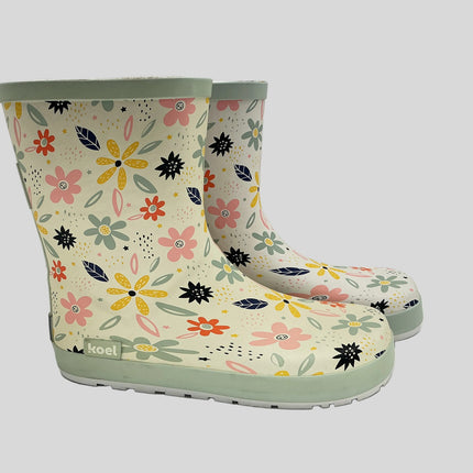B-Ware Wellie Bare Gr.35 rechter Schuh mit Gelbstich